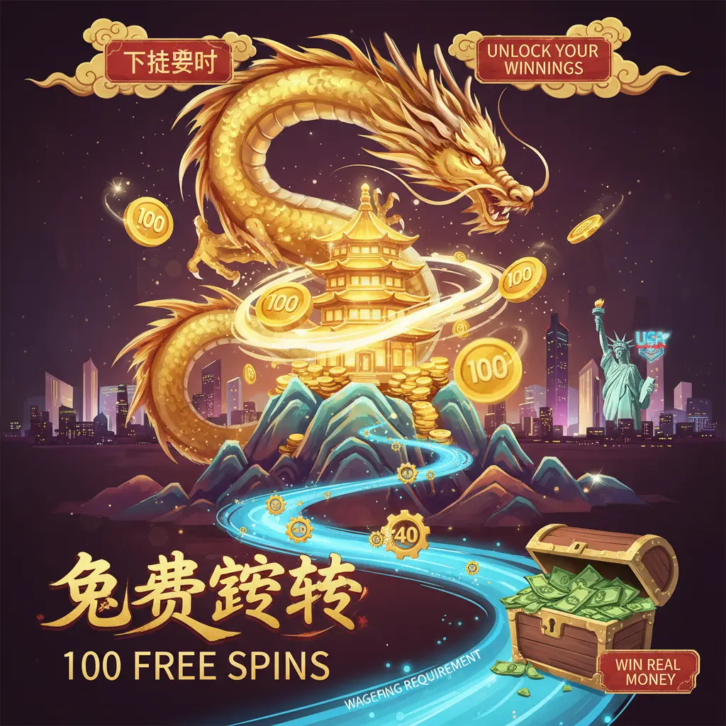 100 free spins no deposit win real money USA - Requirements