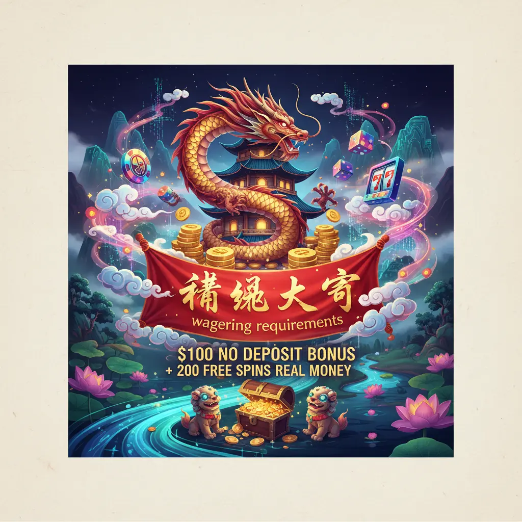 $100 no deposit bonus 200 free spins real money - Requirements