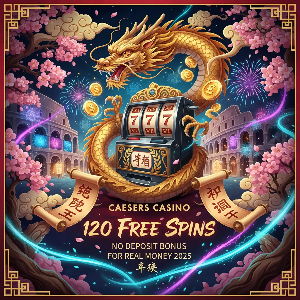 120 free spins for real money 2025 No Deposit Bonus - Caesars