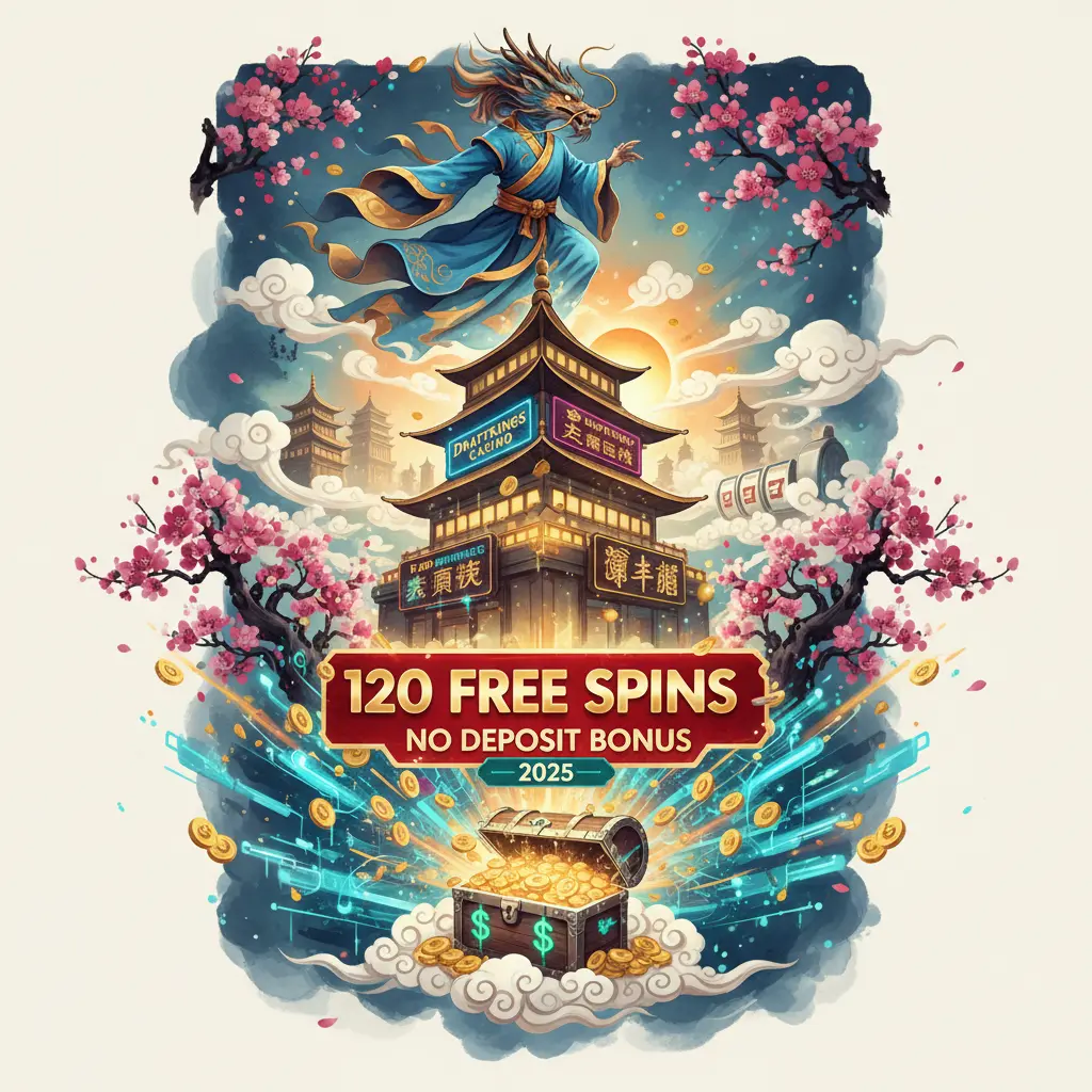 120 free spins for real money 2025 No Deposit Bonus - DraftKings
